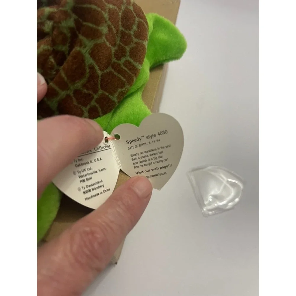 TY Beanie Baby Speedy 8-14-1994 Style 4030 P.V.C. Pellets